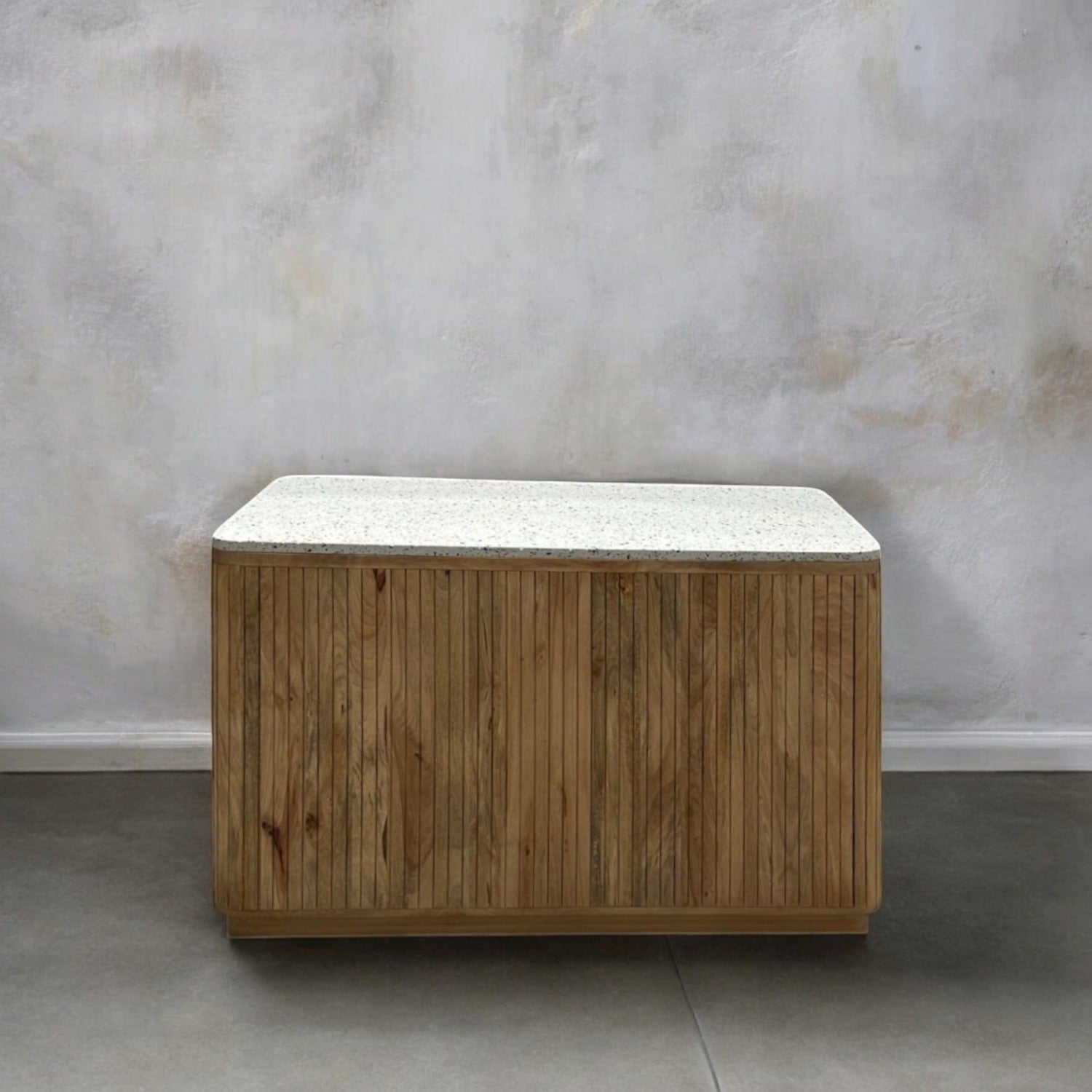 Teak & Terrazzo Sideboard