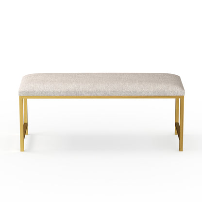 Thompson Cowhide Bench - ipse ipsa ipsum