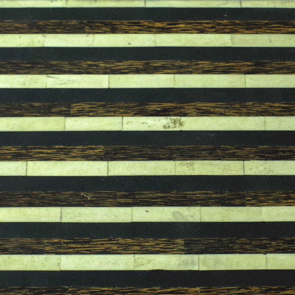 Wood Bone Inlay Stripes