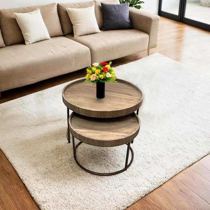 Sampan Round Nesting Tables