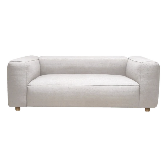 Dempsey White Sofa - ipse ipsa ipsum