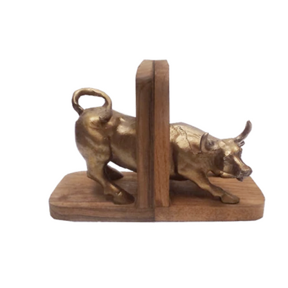 Bull Bookend - ipse ipsa ipsum
