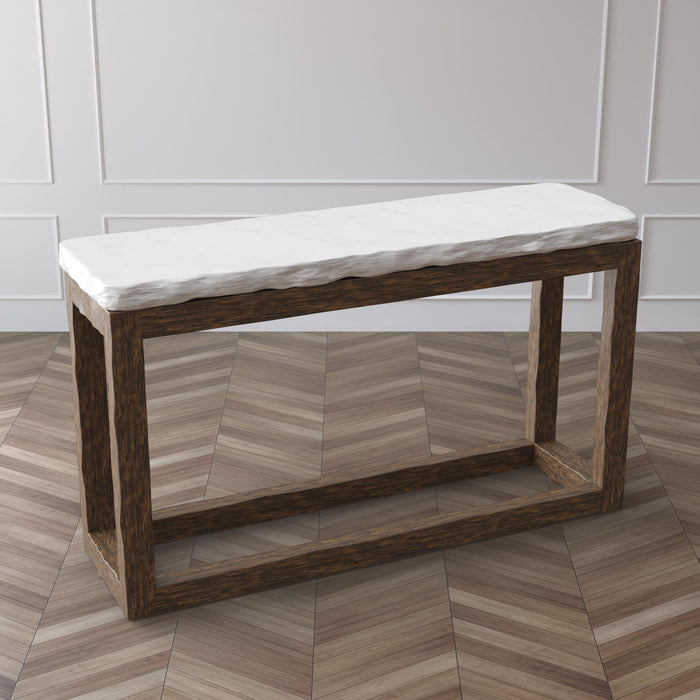 Bara Pathar Marble Console Table - ipse ipsa ipsum