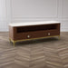 Straits Marble Leather TV Console - 2 - ipse ipsa ipsum
