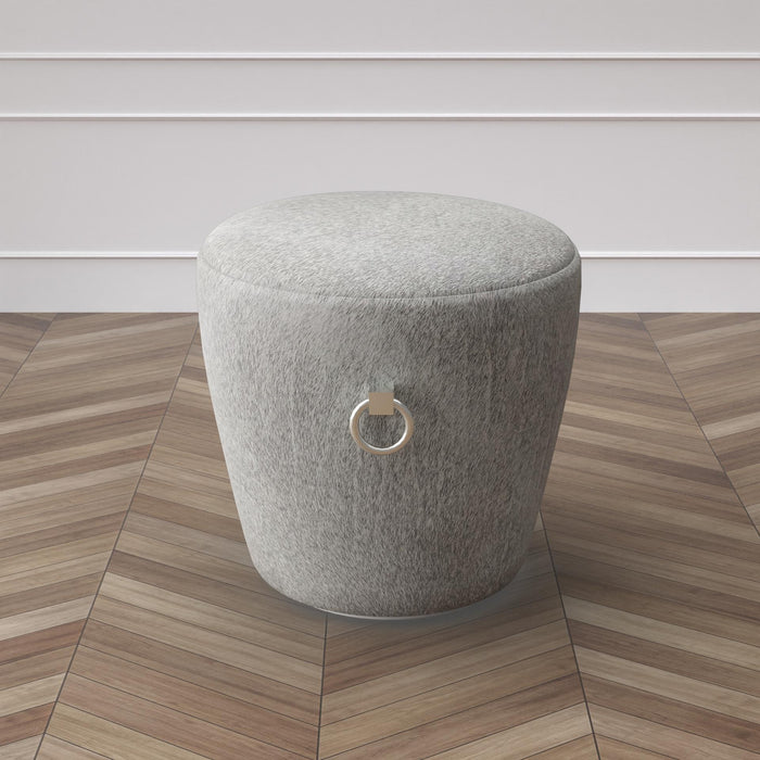 Nymeria Grey Pouf - ipse ipsa ipsum