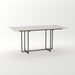 Stellar Petite Dining Table  Brass Bronze Polished Steel - ipse ipsa ipsum