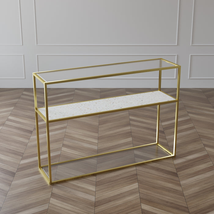 Jane Mother of Pearl Console Table - ipse ipsa ipsum