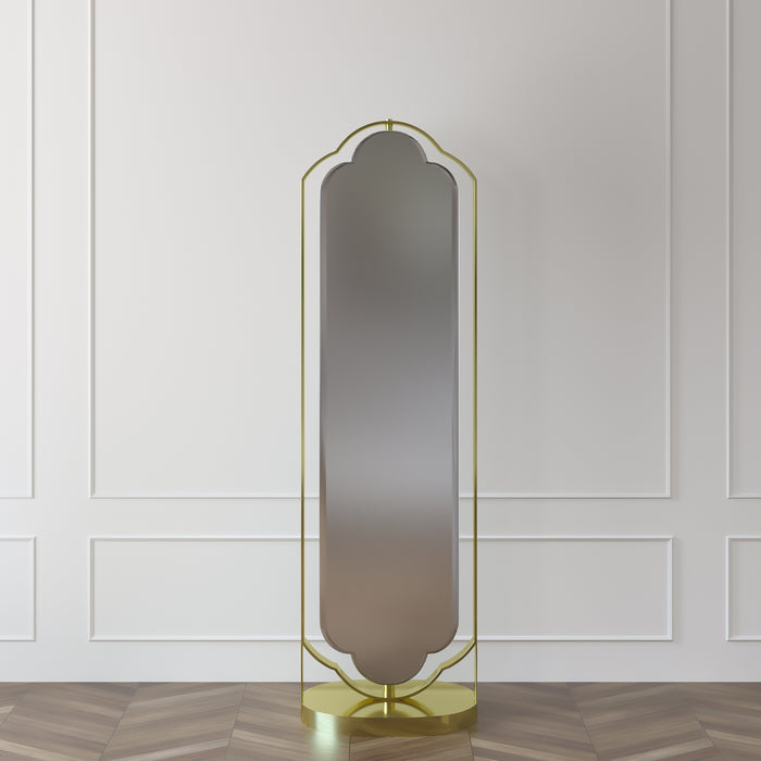 Peranakan Bone Inlay Floor Mirror - ipse ipsa ipsum