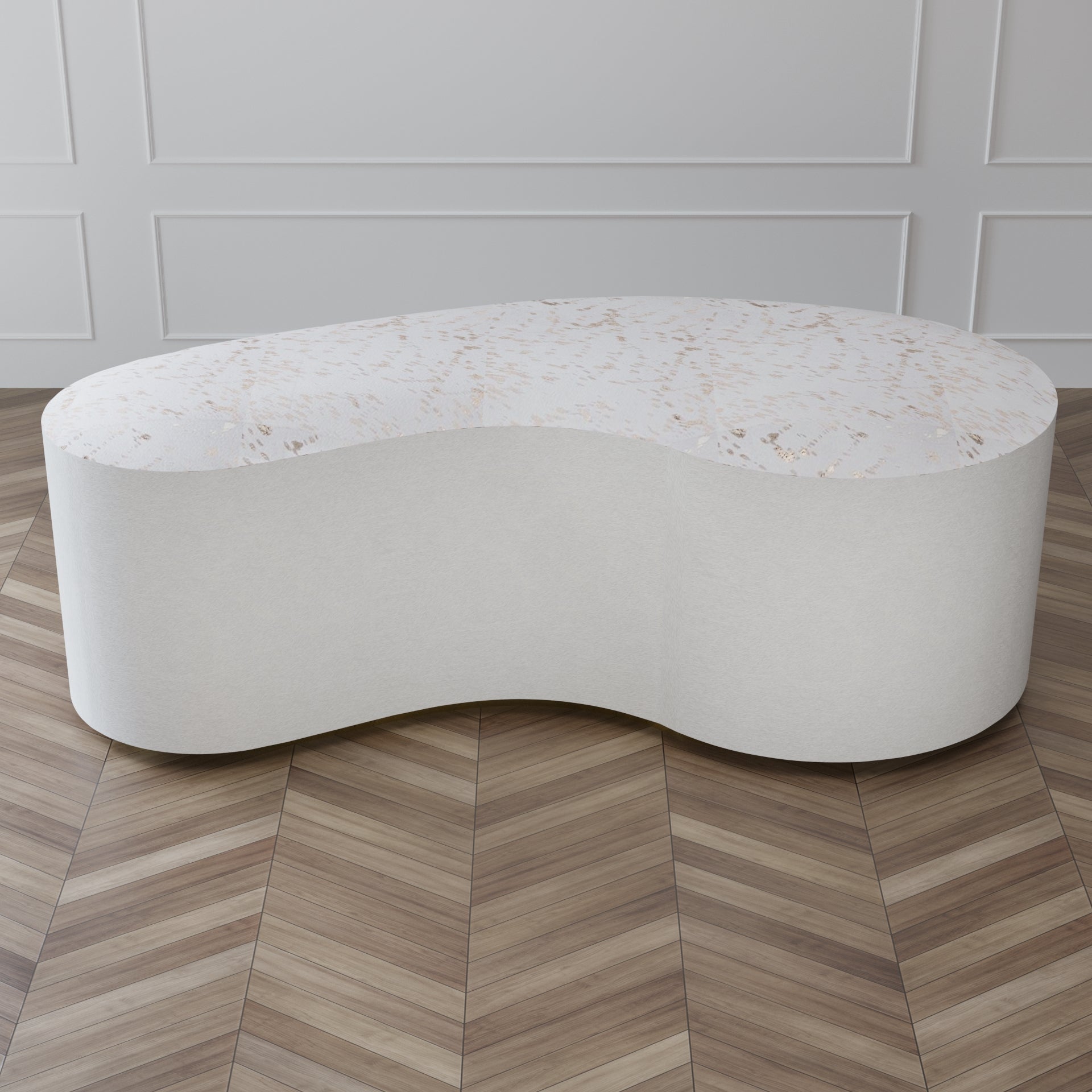 Studio 54 White Settee - ipse ipsa ipsum