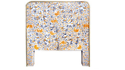 Armenian Bone Inlay Headboard - ipse ipsa ipsum