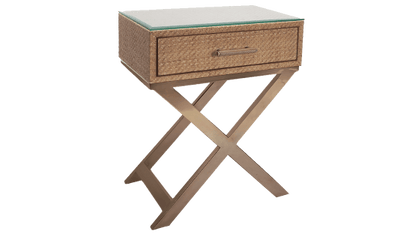 Martha Rattan Bedside Table - ipse ipsa ipsum
